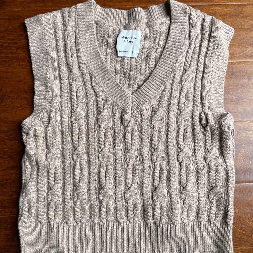 Abercrombie Sweater Vest- Small